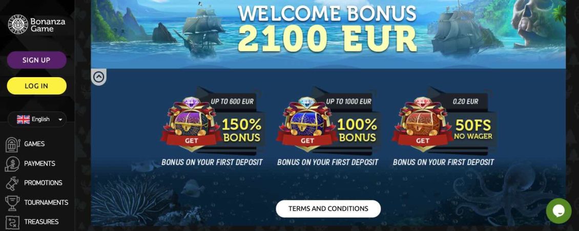 BonanzaGame Casino - Najlepsze doświadczenie hazardowe online
