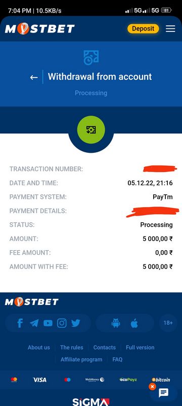 Bono de bienvenida para nuevos jugadores en la app móvil de Mostbet
